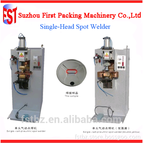 Automatic 18-20L Round Drum Spot Welders Machine